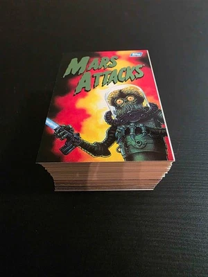 1994 Topps Mars Attacks Trading Cards Deluxe Reissue Complete Base Set of 100 - Image 1 of 2