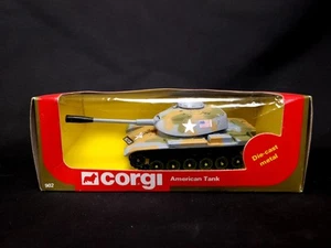 Tanque tanque americano Corgi Diecast MetaL 902 - 1983 L1140 DE COLECCIÓN - Imagen 1 de 6