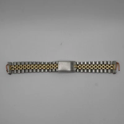Rolex Jubilee 14K Yellow Gold Steel 19MM Lugs Bracelet - Image 1 of 4