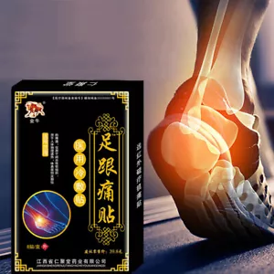 8x Heel Pain Patch Ache Sticker Ankle Joint Muscle Sprain Arthritis Care Plaster - Bild 1 von 11