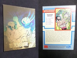 1992 X-Men Series 1 🔥 Wolverine Hologram Insert Card XH-1 Impel /Jim Lee Art NM - Picture 1 of 1