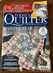 Today’s Quilter Winter Star Issue 95 February 2023 Templates Inside - Picture 1 of 2