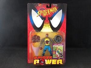 Vintage Toy Biz Marvel Comics Spider Power Street Warrior Spider-Man (1998)