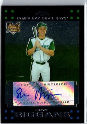 2007 Topps Chrome Shawn Riggans Auto #340 - Image 1 of 2