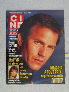 CINE REVUE N°14 1991 KEVIN COSTNER S.REGGIANI SHIRLEY TEMPLE RONN MOSS C.DION - Picture 1 of 21