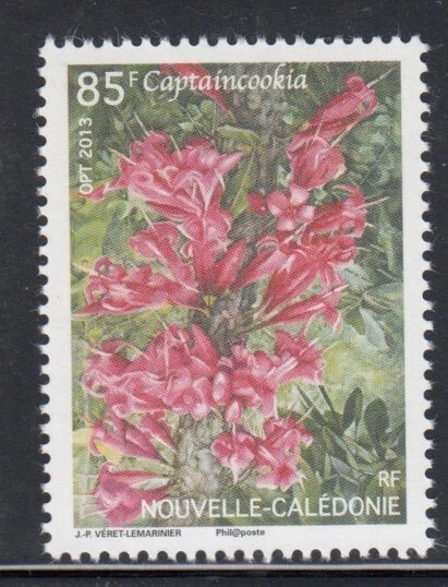 NEW CALEDONIA Captaincookia MNH stamp - Image 1 of 1
