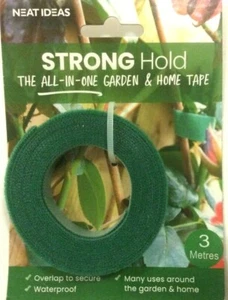 Cinta de gancho y bucle de 3 metros para plantas Neat Ideas de sujeción fuerte para jardín y hogar - Imagen 1 de 3