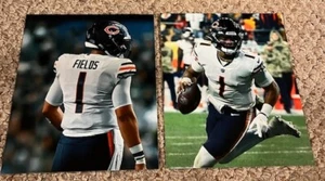 JUSTIN FIELDS CHICAGO BEARS 8x10 FOTO SET - Bild 1 von 3