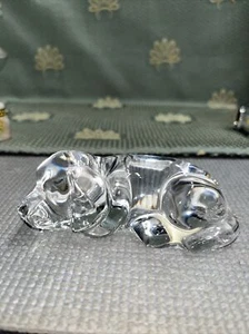 24% Lead Crystal Princess House 812 Puppy paper Weight - Picture 1 of 5