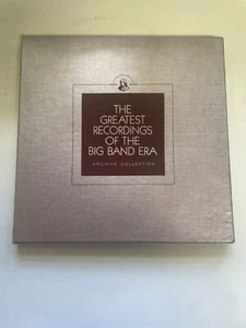 LP RED VINYL THE GREATEST RECORDINGS OF THE BIG BAND ERA record is Mint! - Picture 1 of 4