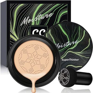 Air Cushion Cc Cream Mushroom Head Foundation, Moisturizing Bb Crea - Picture 1 of 8