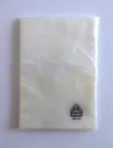 100x Flachbeutel 120 x 180 mm LDPE 50µ Polybeutel transparent - Bild 1 von 4