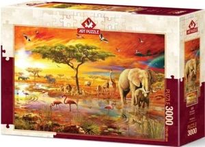 NEW Art Puzzle Jigsaw Puzzle 3000 Pieces 5529 Afrika Safari - Imagen 1 de 2