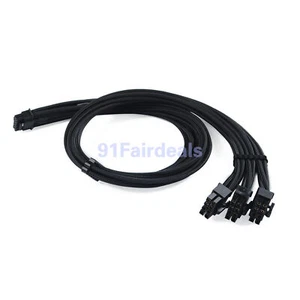Corsair Power Adapter Cable 12VHPWR 16pin(12+4Pin) to 3x8Pin For RTX4080 4090 - Picture 1 of 10