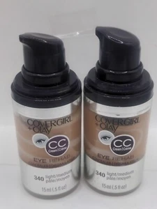 COVERGIRL + Olay Eye Rehab CC Concealer 340 Light/Medium 0.5 oz Lot Of 2, No Cap - Picture 1 of 7