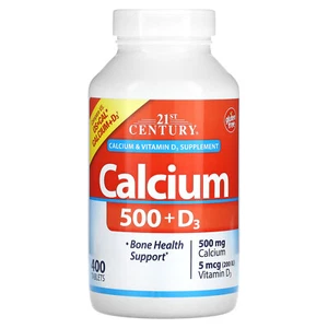 Calcium 500 + D3, 400 Tablets - Picture 1 of 2