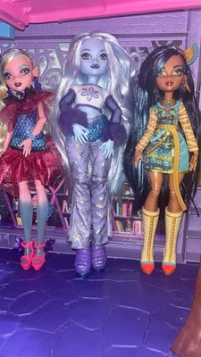 Monster High Lagoona , Abbey & Cleo Doll Bundle  3 Dolls - Image 1 of 4