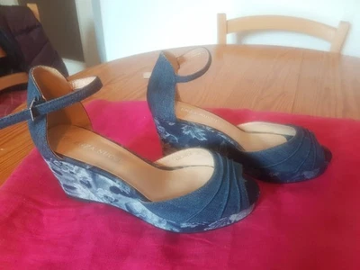 Chaussures sandales compensées Enza Nucci taille 38 neuves - Photo 1/4