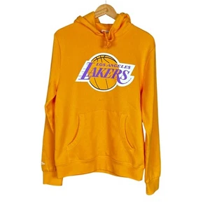 NWT Mitchell & Ness LA Lakers Hardwood Classics Hoodie $85 Retail - Picture 1 of 9