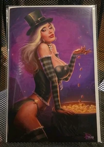Obscura Comics Becca Boo Día de San Patricio Pierluigi Abbondanza Raro Limitado 11/15 - Imagen 1 de 4