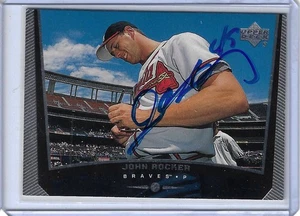 John Rocker Autographed 1999 Upper Deck 312 Rookie Card RC - Picture 1 of 2
