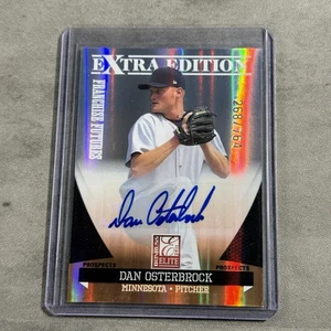2011 Donruss Elite Extra Edition /764 Dan Osterbrock #164 Auto Prizm Refractor - Picture 1 of 2