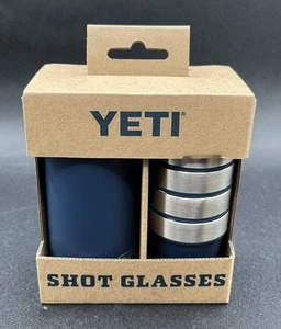 (NEW) YETI SHOT GLASSES - NAVY (MVP035220) - Picture 1 of 2