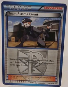 Pokemon Trainer Team Plasma Grunt Supporter 2012 Pokemon 125/135 - Picture 1 of 1