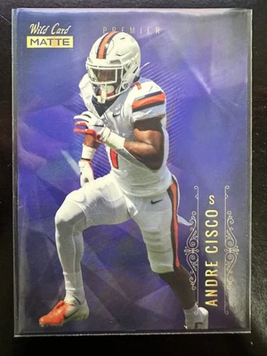 Andre Cisco 2021 Wild Card MATTE Retail Chase Blue #MBC-48 Rookie RC - Image 1 of 2