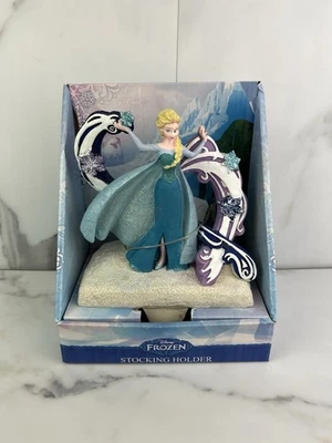 Disney замороженная Эльза рождественский чулок держатель 3-D металлический вручную блестящий - Изображение 1 из 4