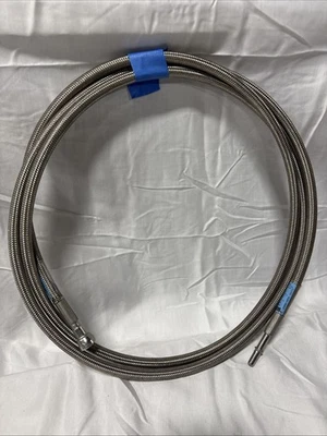 "Línea de combustible de acero inoxidable Steal 5/16"" 113"" de largo" Foto 1 de 2