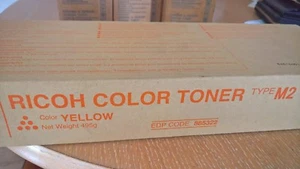 Genuine Ricoh 885322 yellow type M2 - Picture 1 of 2