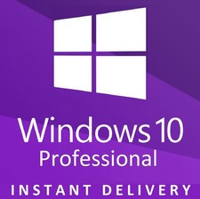 INSTANT WINDOWS 10 PROFESSIONAL PRO 32 & 64 BIT ACTIVATION CODE LICENSE KEY
