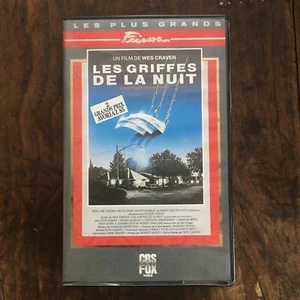 LES GRIFFES DE LA NUIT … WES CRAVEN ... CBS FOX VIDEO … VHS - Picture 1 of 5