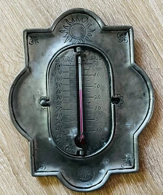 Thermomètre Étain fabriqué main ITALIE - Photo 1/2
