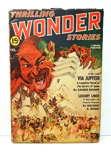 Thrilling Wonder Stories Pulp Feb 1942 Vol. 21 - Picture 1 of 5
