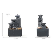 Fontana Scena Cascata Tavolo Feng Shui Meditazione Cascata^S0 S1