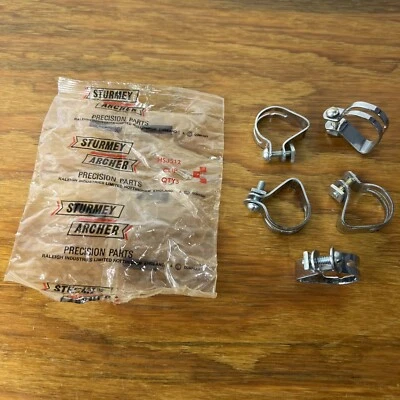 5X STURMEY ARCHER TRES VELOCIDADES CABLE ABRAZADERA TOPE PARA MUSCLE BIKE BICICLETAS DE COLECCIÓN Foto 1 de 4