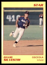 1989 Star Minor League Dave Silvestri Osceola Astros #18