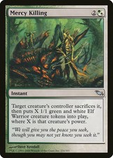 Mercy Killing Shadowmoor NM White Green Uncommon MAGIC GATHERING CARD ABUGames