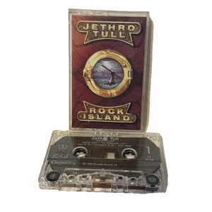 Jethro Tull Rock Island Vintage Heavy Metal Cassette Tape Case 1989 Willie Trail - Imagen 1 de 3