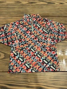 Spyder Girls Friend Forever Print Toddler Reflect Zip T- Neck Size 6 - Picture 1 of 7