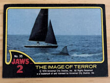 JAWS 2 TRADING CARD 1978 ORIGINALS #35