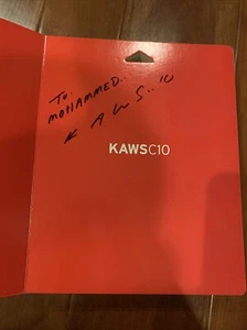 Kaws The Kimpsons C10 SIGNED Signature Book - Picture 1 of 5