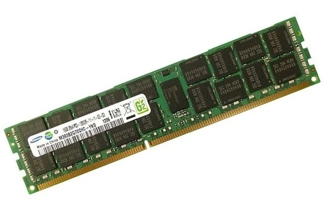 SAMSUNG 16GB 2Rx4 DDR3 1600 MHz PC3L-12800R ECC RDIMM RAM REG M393B2G70BH0-YK0 - Bild 1 von 1