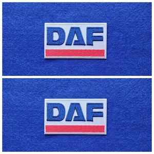 Un par de parches de carreras de autos para coser/planchar insignias DAF - Imagen 1 de 3