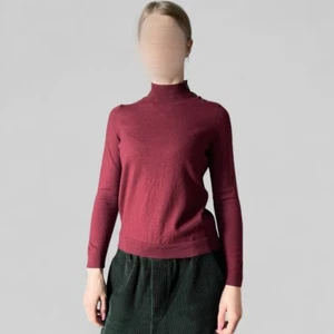 Maglione donna La Maille Sézane rosso lana merino - Taglia S - Foto 1 di 8