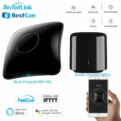 Broadlink RM4 Pro Rm4C mini Black Bean Smart Home Automation Universal Wifi Swit - Изображение 1 из 4