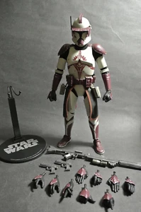 1/6 Scale Sideshow 12inch Star Wars Commander Fox Clone Trooper Action Figure - Picture 1 of 10