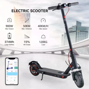 Foldable 36V New Support App Travel Electric Scooters Front shock absorber 900W - Picture 1 of 12